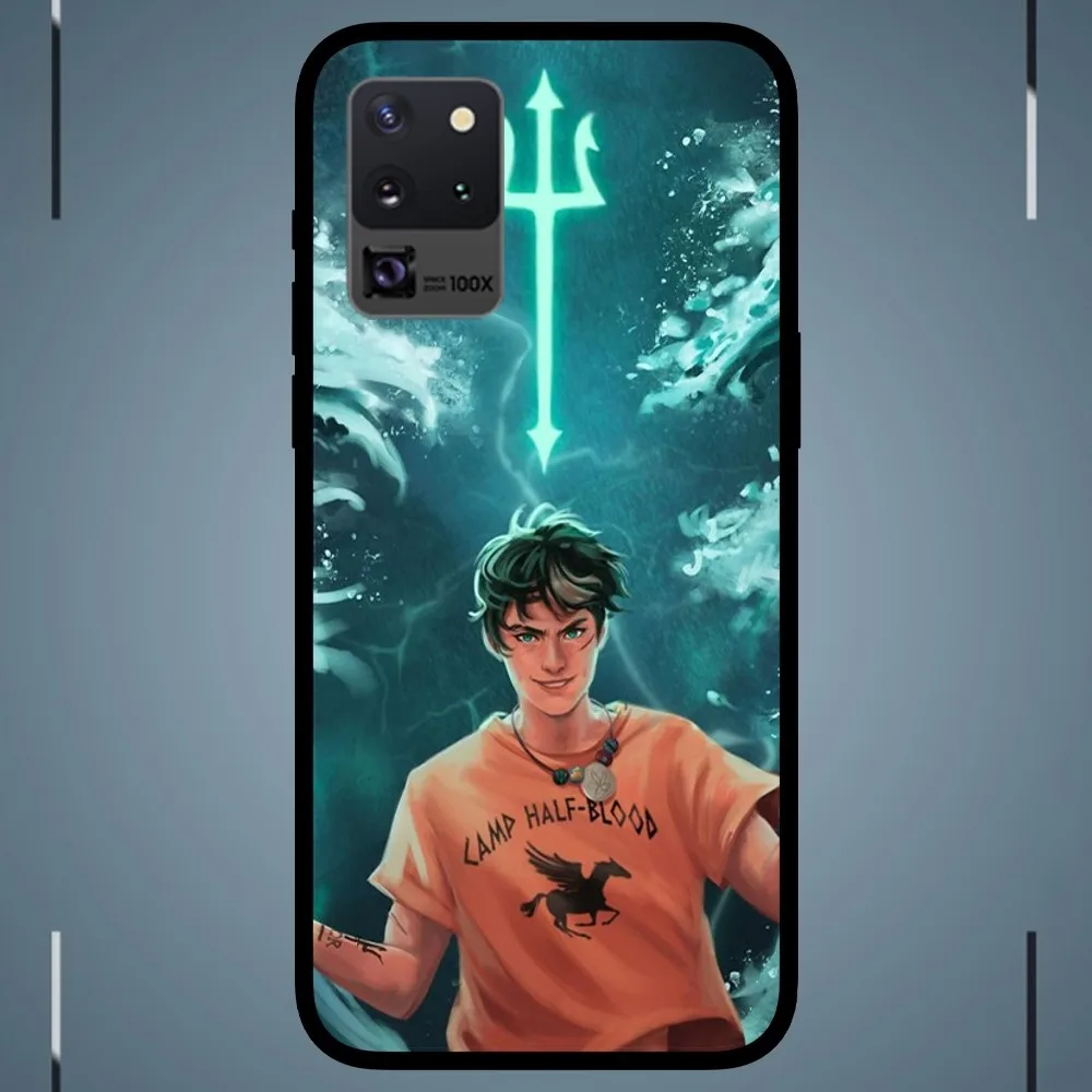 Percy Jackson  Phone Case For Samsung Galaxy S24 S23 S22 S21 S20 FE Note9 10 Plus Ultra Lite 5G Black Phone Case