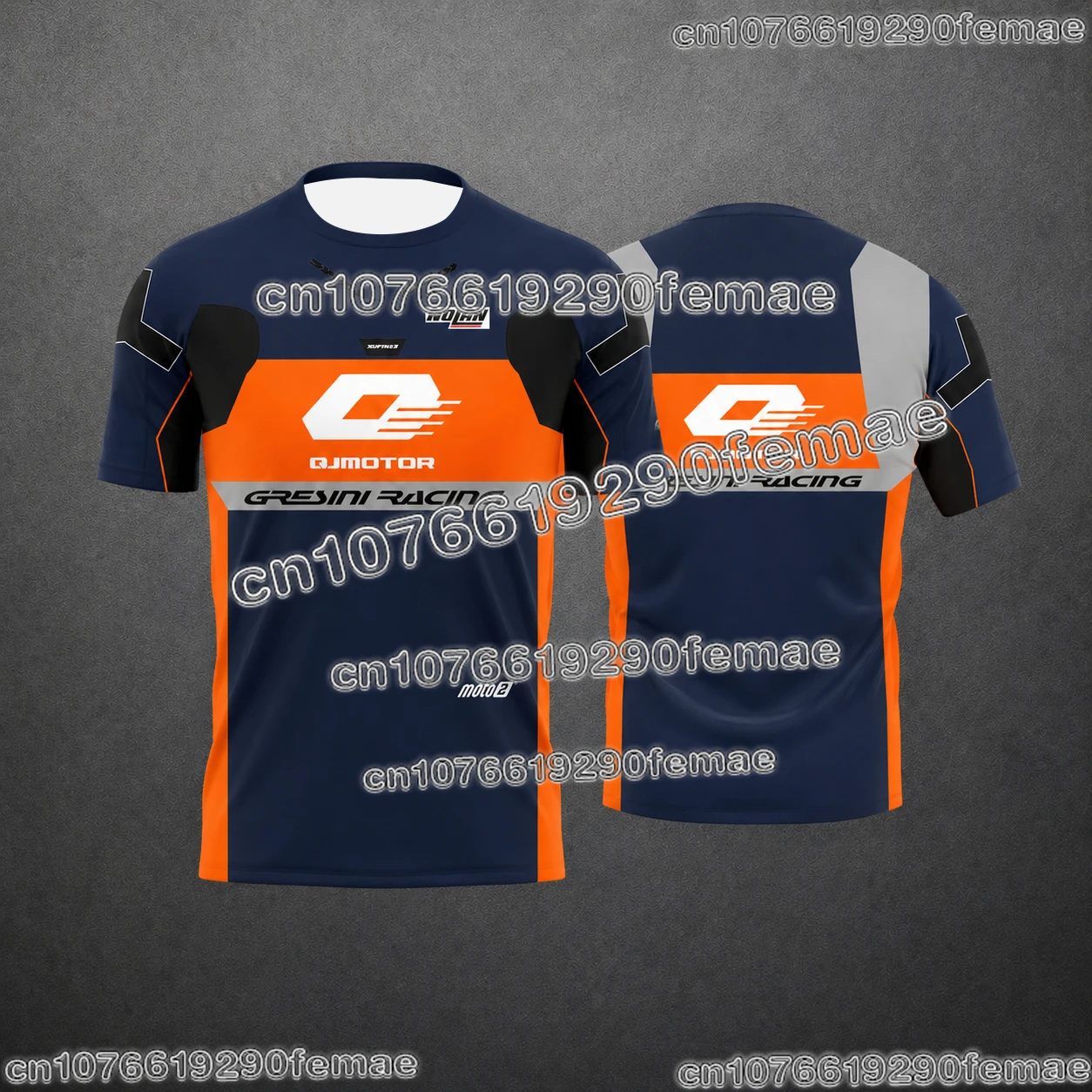 2025 New QJ MOTOR Biker Style T Shirt Men Women Summer Breathable Short Sleeve Tee Outdoor Moto Riding Sports Casual Top