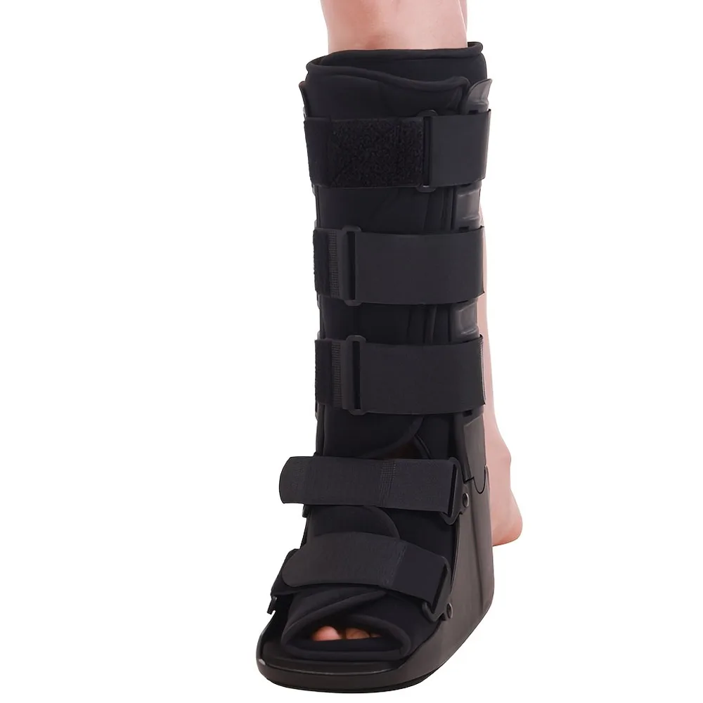 Bota ortopédica corta con bolsas de aire para rehabilitación postoperatoria, para estabilizar pies lesionados, esguinces de tobillo y dedos rotos.