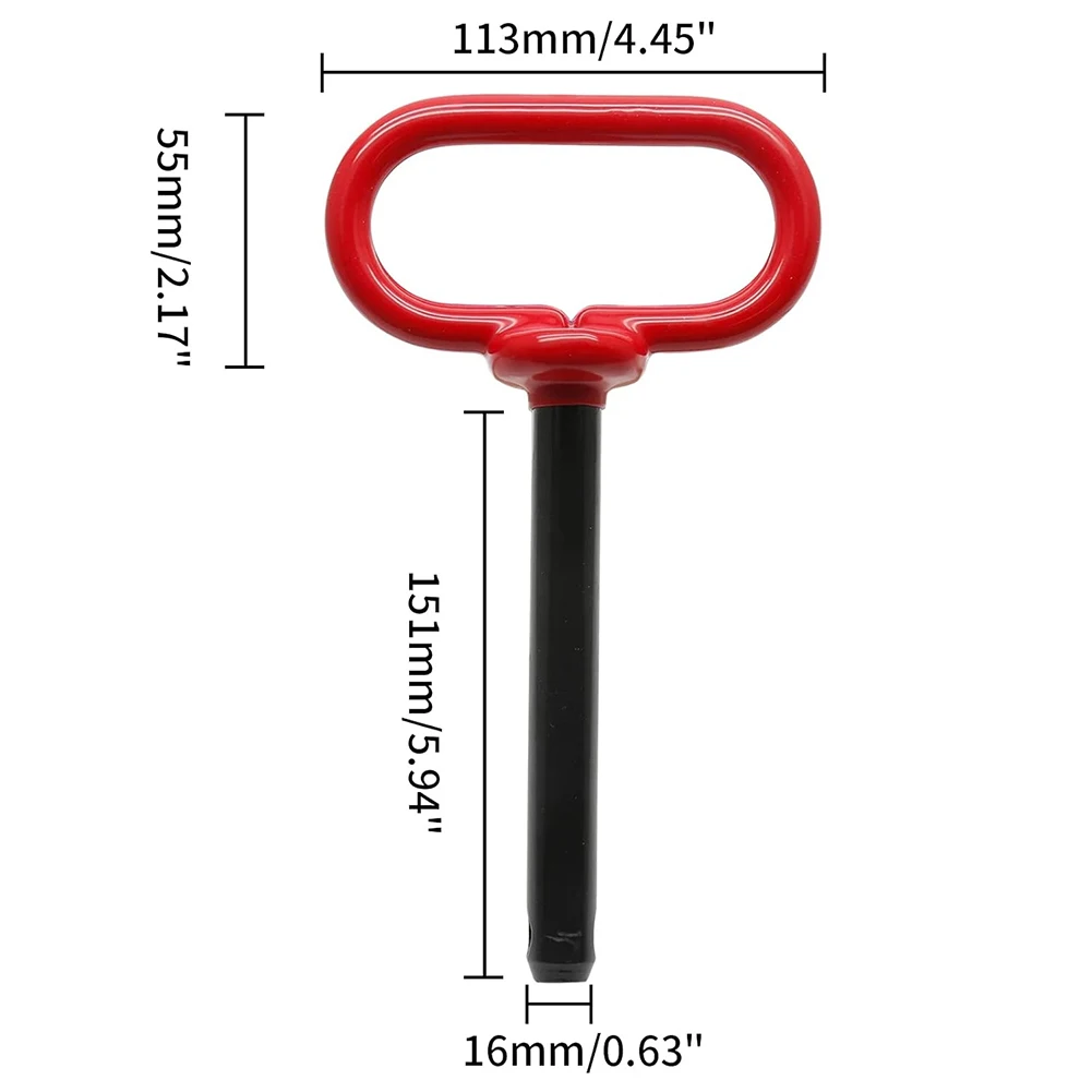 Towing Hitch Pin And R-clips Steel Alloy Material For Trucks, Trailers, Cargo, Cranes, Ships, Cars, ATV