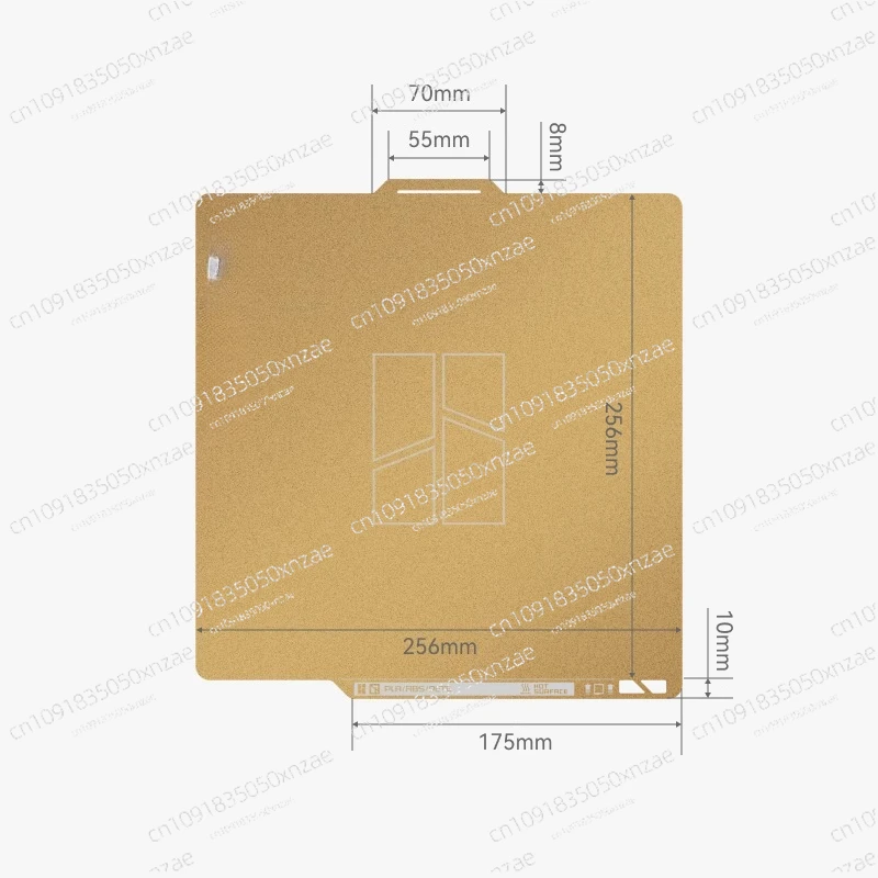 

Double-sided textured PEI printing panel coating matte 3D printer accessories