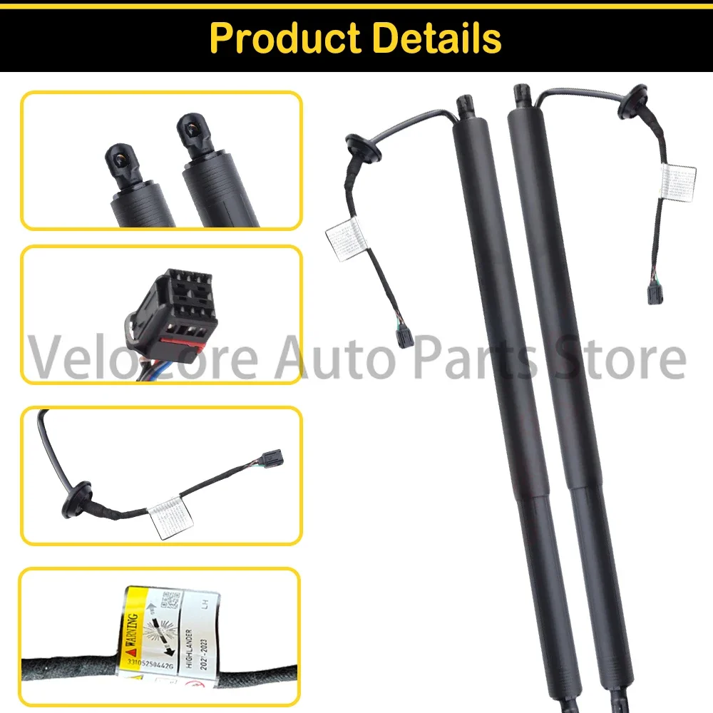 Rear Trunk Power Lift Strut For 2021-2025 BYD Song DM-i Heavy Duty SA3F6309511A Rust Resistant Quiet Left Right