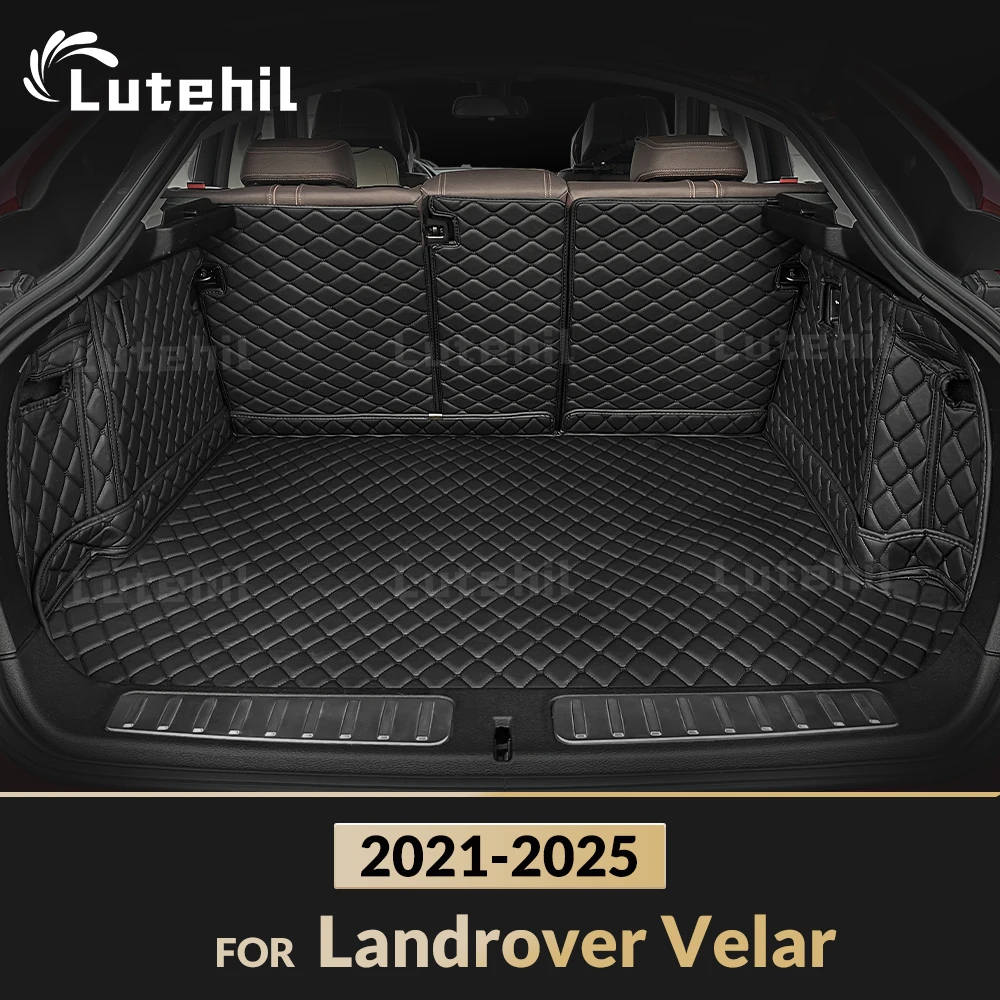 

Для Landrover Velar 2021 2022 2023 2024 2025 Автоматический коврик для багажника с полным покрытием, чехол для багажника автомобиля, подкладка для багажника, аксессуары для интерьера