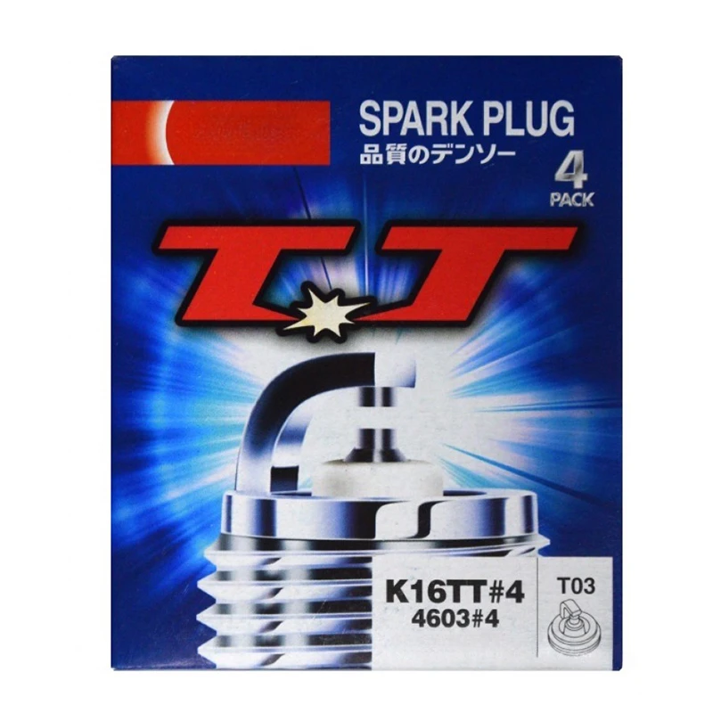 Iridium Spark Plug 4603 K16TT for Audi A4 A8 BMW E30 E32 Chrysler Caprice Sebring Citroen Xsara Dodge Fiat Hyundai i10 i30 Kia