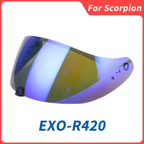 Capacete for SCORPION EXO-R420 Visor Shield Lens Motorcycle Accessories Full Face Helmet Anti-UV forScorpion EXO-R420 Casco Moto