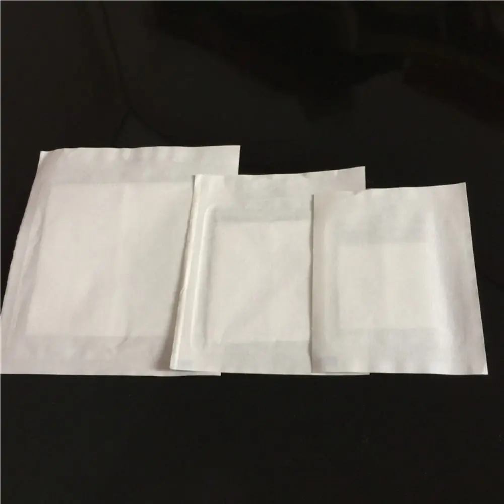 10ชิ้นผ้าไม่ทอแผลระบายอากาศ5x5ซม. 7.5x7.5ซม. 10x10ซม. ผ้าพันแผลแผลขนาดใหญ่ degreased ผ้าพันแผล