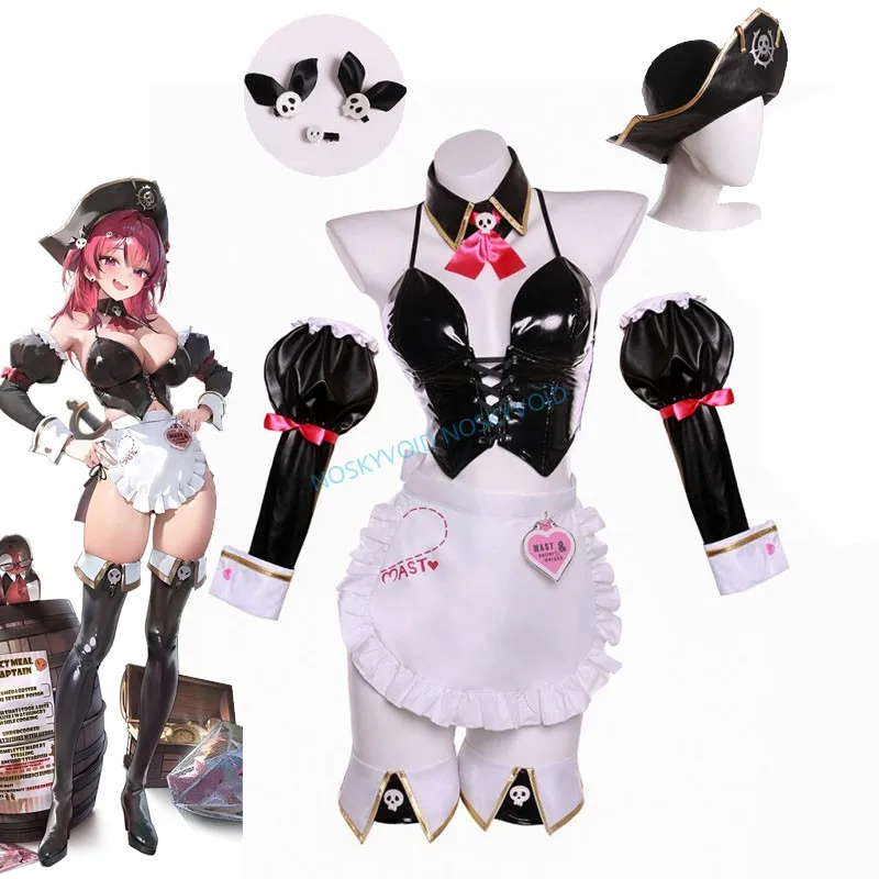 

Goddess of Victory: NIKKE Mast Cosplay Costume Game Character Skins Mast: Romantic Maid Women's Pirate Sexy Maid Outfit
