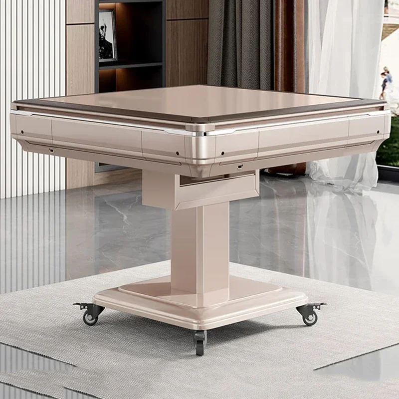

Ceramic Dining Table Restaurant Tables Bar Coffe Wooden Craft Extended Dinning Sets Luxury Small Large High Study Mahjong Table