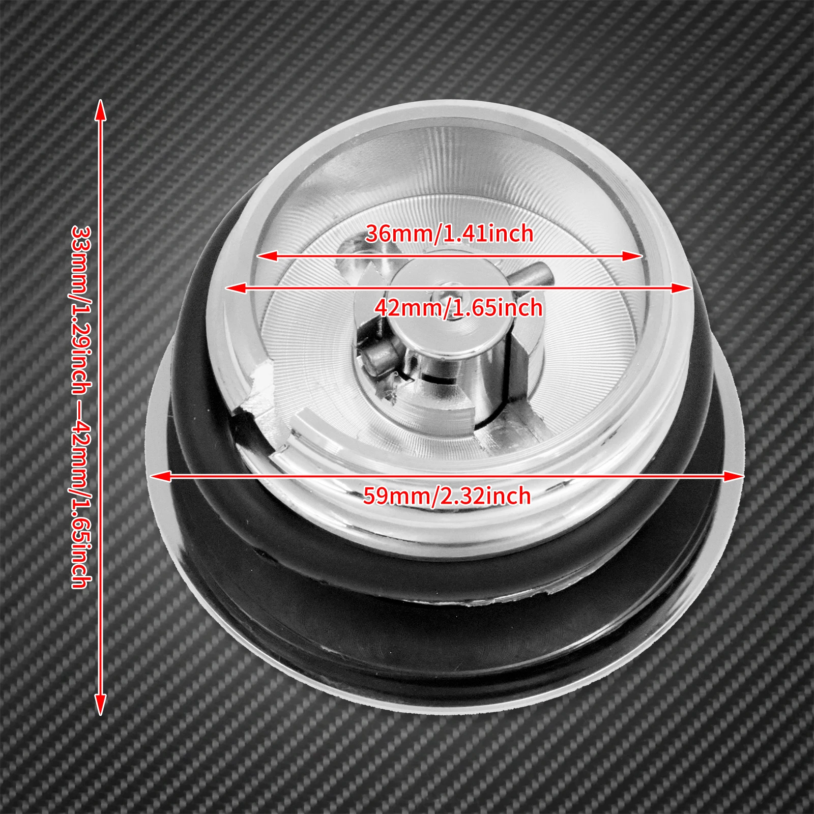 Motorcycle Pop Up Gas Cap Fuel Oil Tank Cover Black/Chrome For Harley Touring Road King FLHR Softail Dyna Sportster XL 1200 883