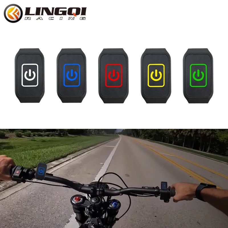 LINGQI RACING Motorcycle Headlight Switch Modified Control Handlebar Mount For TALARIA Sting Electric Bike Scooter Accessories