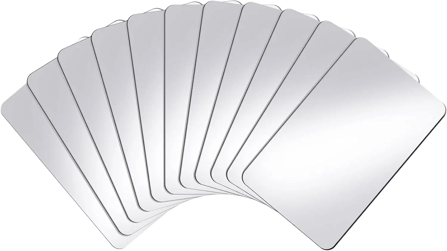 

10 Pcs Shatterproof Kids Science Mirrors Acrylic Safety Sheets for Classroom Home Use