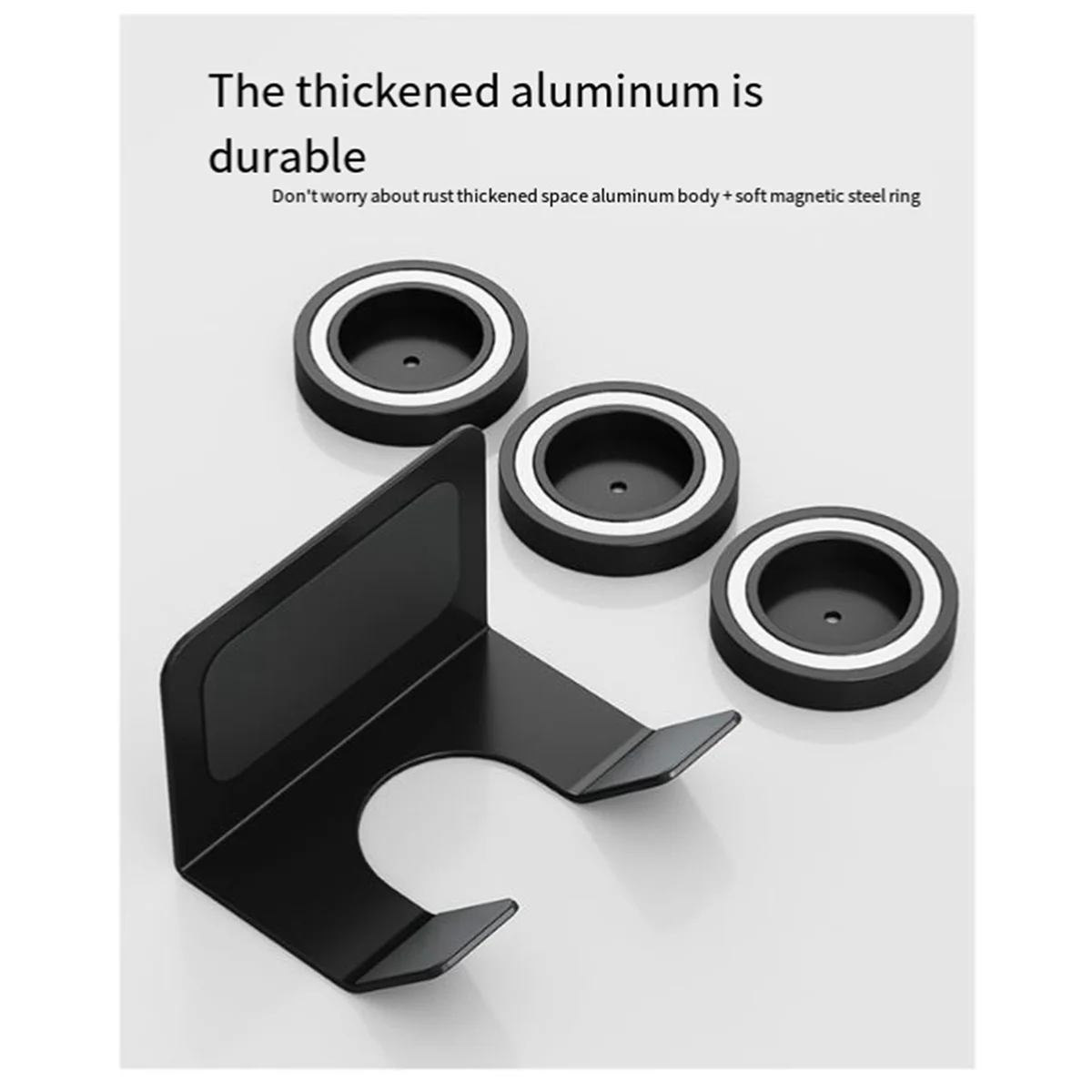 A14G-2 Pcs for LF03 Air Nozzle Stand Accessories No Punching Leifen Hair Dryer Magnetic Absorption Storage Hanger