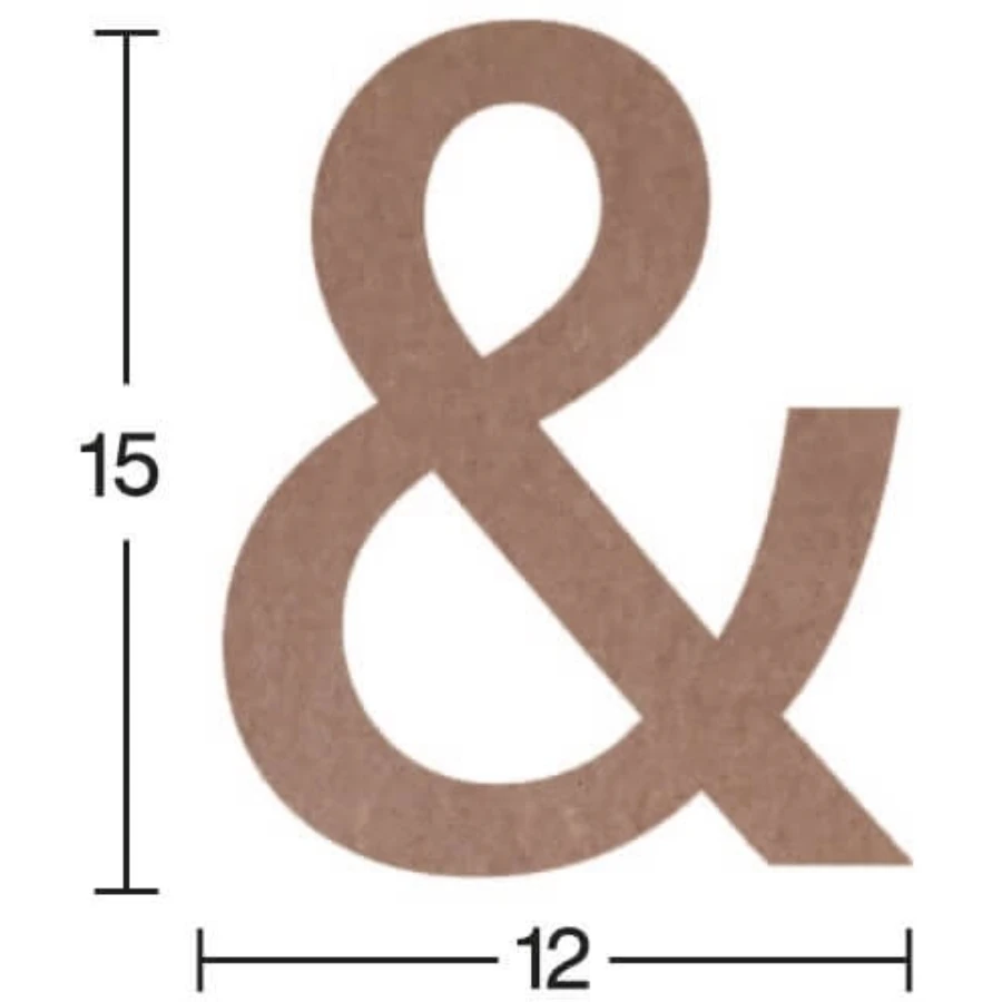 H43 & Symbol Trinket, 18mm Figurative Wood Object