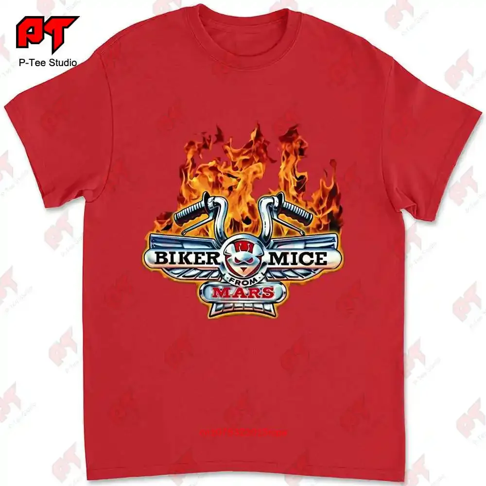 Biker Mice From Mars Retro Cartoon T-shirt 4AZU - Image 4
