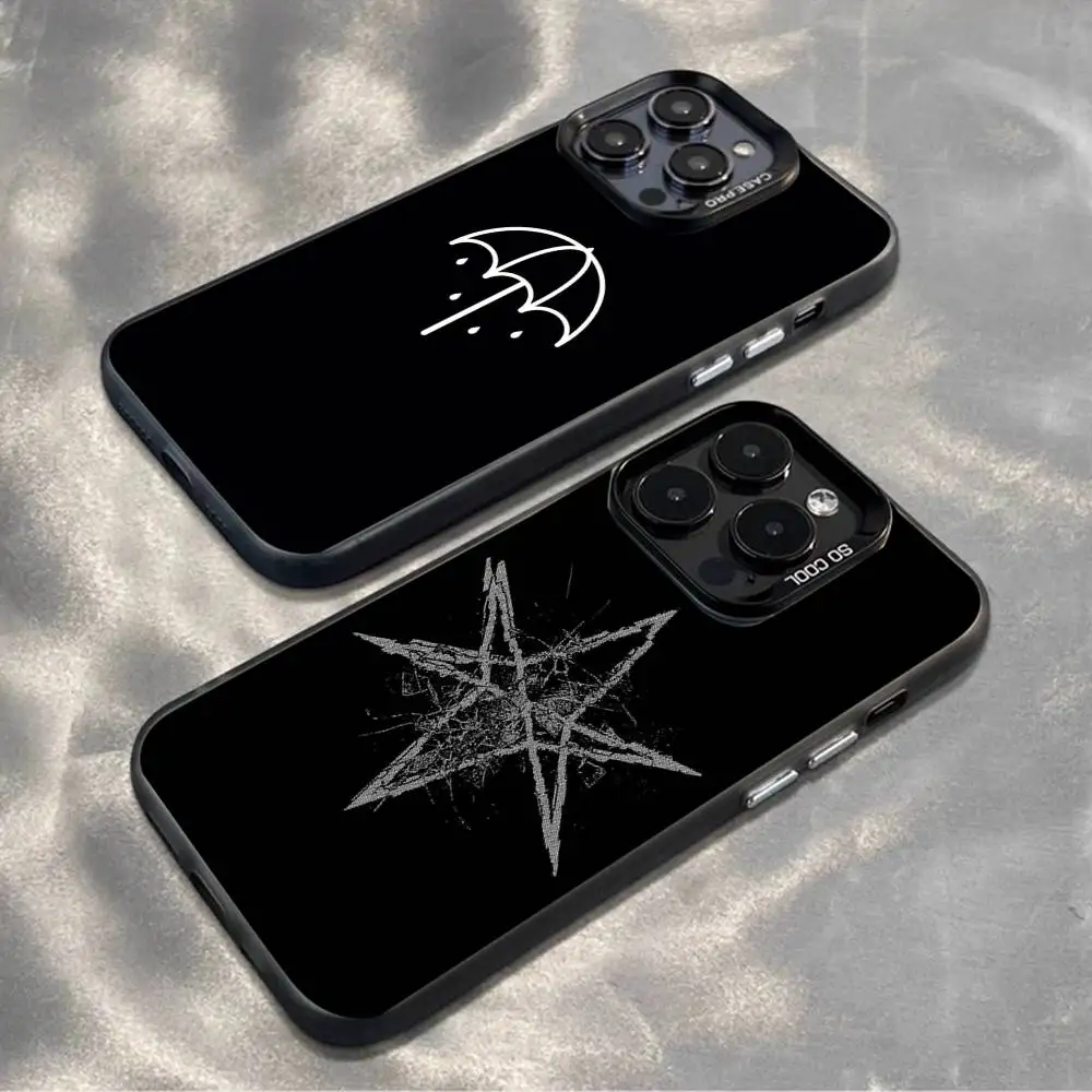 

Bring Me The H-Horizon B-BMTH Phone Case For iPhone17,16,15,14,13,12,11,Mini,Pro,MAX,plus,Black Matte Shockproof Cover