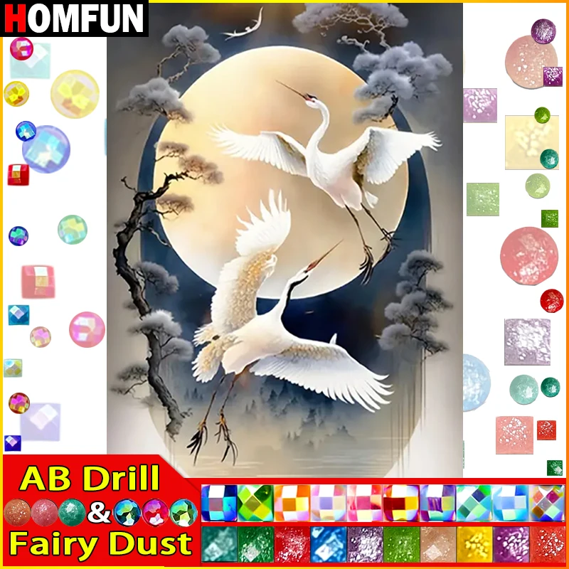 HOMFUN Fairy Dust AB Full diamond Painting 