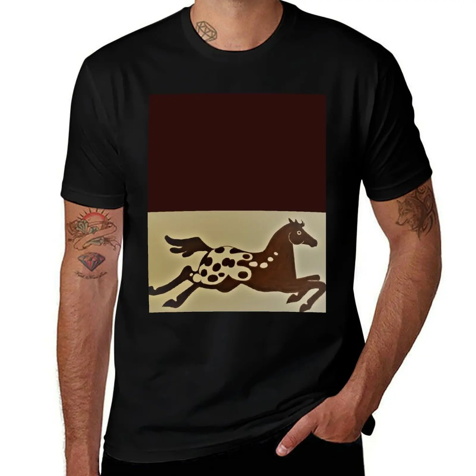 

t t shirt Indian essential shirt man graphic Pony T-Shirt