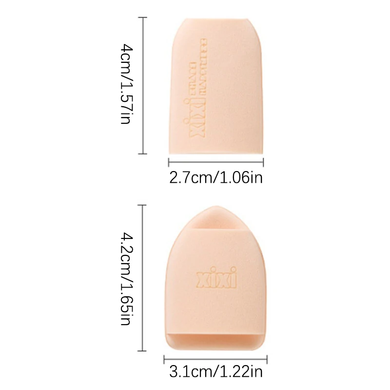 7/2PCS Mini Puff Puff podkład gąbka do makijażu korektor do twarzy krem mieszanka akcesoria kosmetyczne narzędzia do makijażu