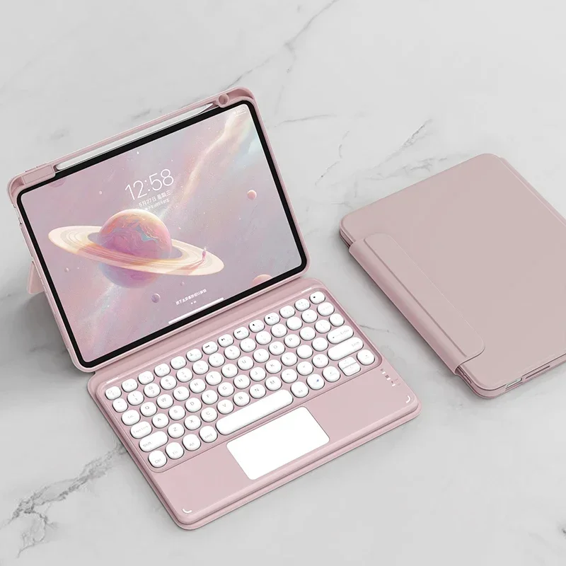 

Wireless Magic Keyboard for Apple iPad Pro 12.90 11 Mini 6 Air 10.5 5 4 10.9 10.2 10 2022 2021 2020 Magnetic Case Keyboard Cover