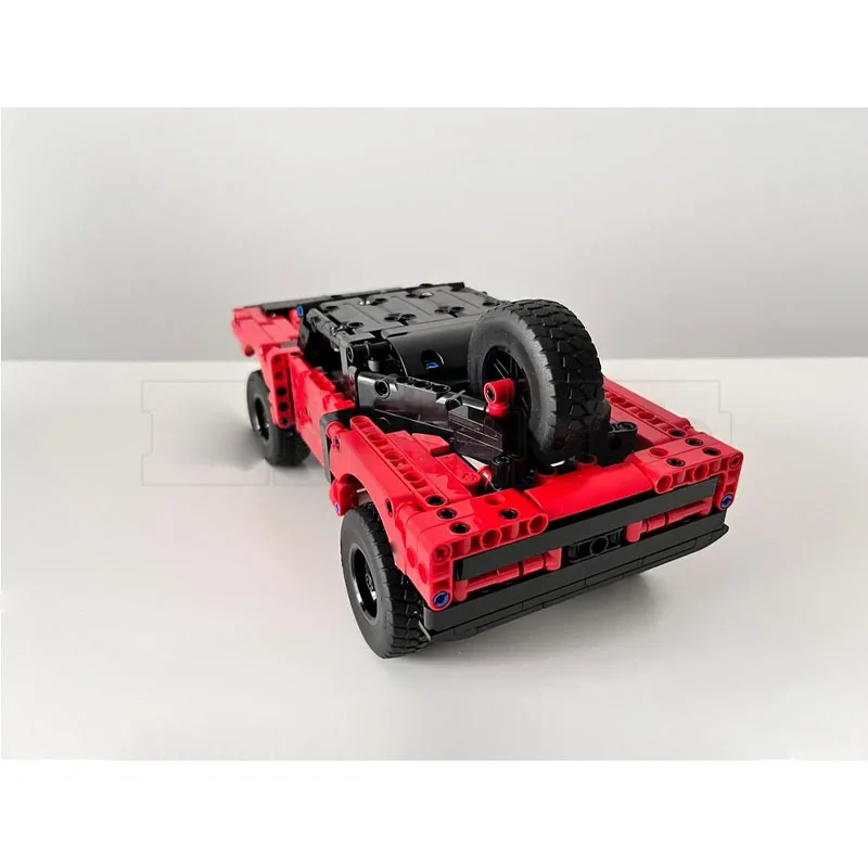 

MOC-258972 New Urban Sports Hot Rod Truck Building Block Model 943 Parts MOC Boys Children's Birthday Christmas Toy Gift