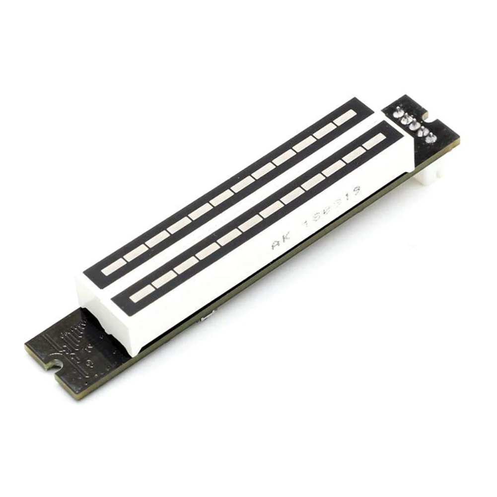 ثنائي القناة 12 بت الصوت LED مؤشر ضوء قابل للتعديل ضوء مؤشر مستوى السرعة LED ضوء بار لتقوم بها بنفسك مجموعات إلكترونية #4