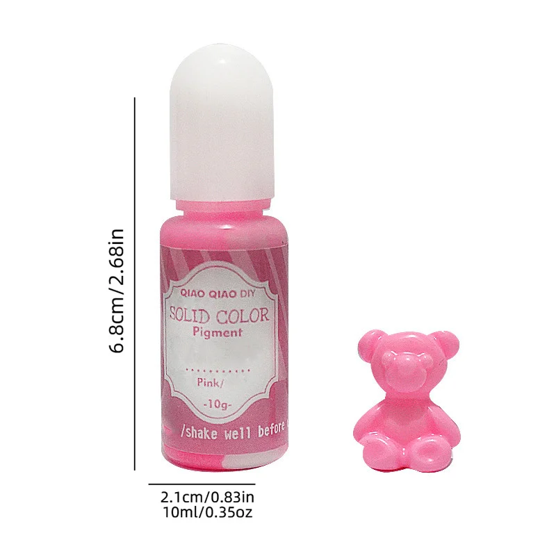 Wholesale 18 vibrant liquid pigments for epoxy resin, highly concentrated solid color dyes. Perfect for DIY art, jewelry making view 3