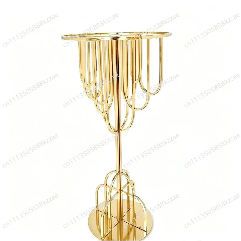 Iron art electroplated path sign birthday party home gathering wedding hotel table decoration ornaments