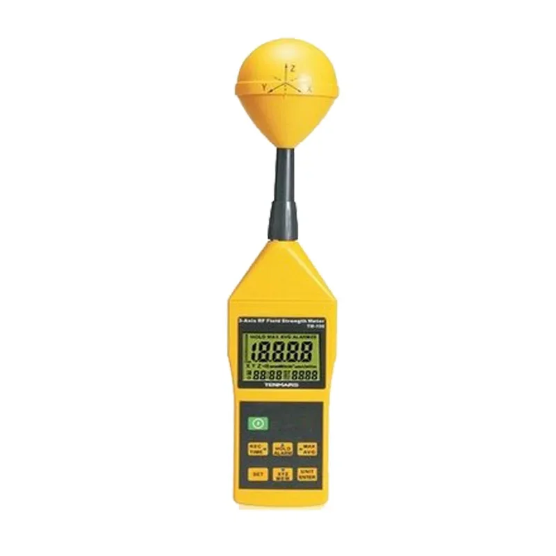 Измеритель ЭМП TM-196 (TM196) для оптовой и розничной продажи: 3-осевой измеритель электромагнитных полей (ЭМП) с частотой 10 МГц~8 ГГц для определения электросмога и микроволнового поля