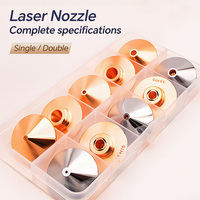 Raytools  laser nozzel ceramic coated D28 M11 Single Double Chromed Fiber 0.8-6.0mm Laser Nozzles for Raytools HSG HANS