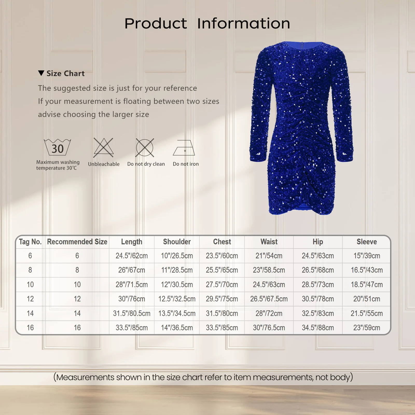 Girls Latin Dance Birthday Party Proms Glitter Sequin Party Gown Round Neck Long Sleeve Front Ruched Velvet Dress Bodycon Dress