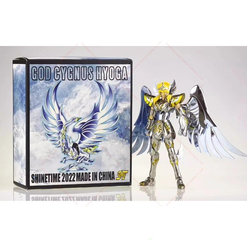 ST Model Saint Seiya Myth Cloth EXM/EX Soul of God EX SOG Cygnus Hyoga V4 Bronze Saint Metal Body Knights of Zodiac Model Toy