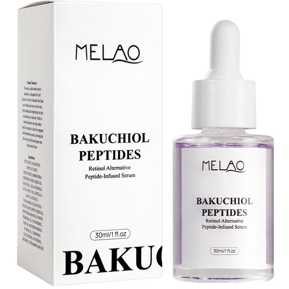

Bakuchiol Facial Rejuvenation Serum Anti Wrinkle Fade Fine Lines Firming Skin Elasticity Improve Radiance Face Hydrating Essence