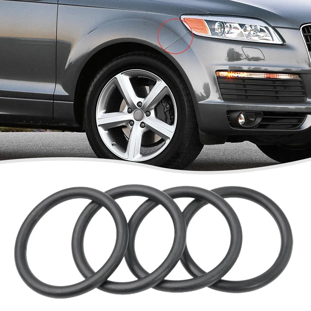 8pcs Rubber O-Ring Spare Truck Bumper Trunks Car DIY Decoration Exterior Hatch Lids Home Kit Pro Quick Release