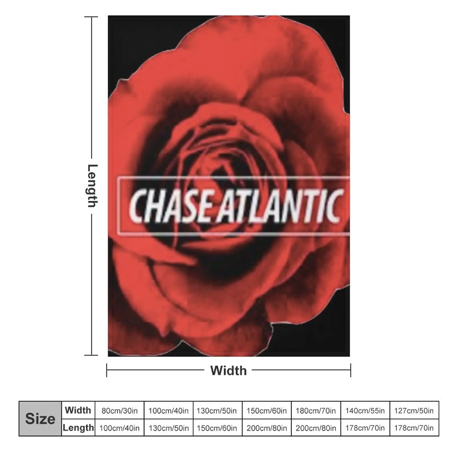 chase atlantic rose Throw Blanket Multi-Purpose Sofas Hair Cute Blankets