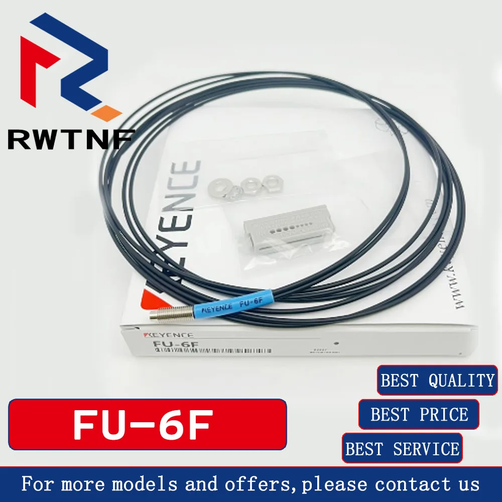 العلامة التجارية الجديدة حقيقية KEYENCE FU-6F عاكس M6 الألياف البصرية الاستشعار #3