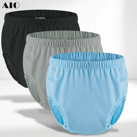 AIO Waterproof Diaper Pants for Adults Washable Diaper Care Pants Leak-proof Pants Swimming Pants Coat Eldly Diaper Dropshipping