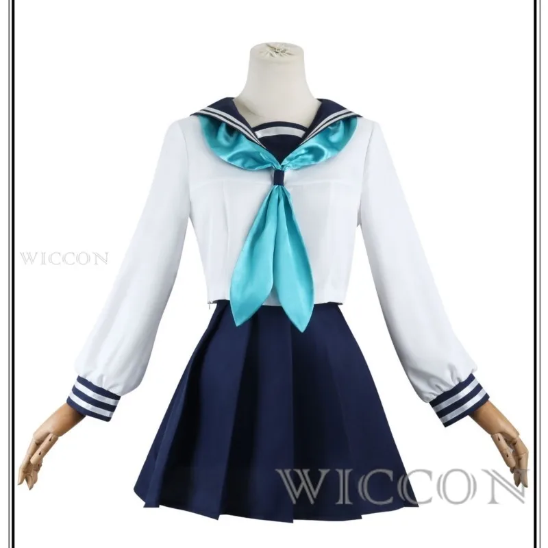 Noko Shikanoko Cosplay Costume Wig Anime My Deer Friend Nokotan Dress School Uniform JK Sailor Skirt Headwear Torako Koshi Women