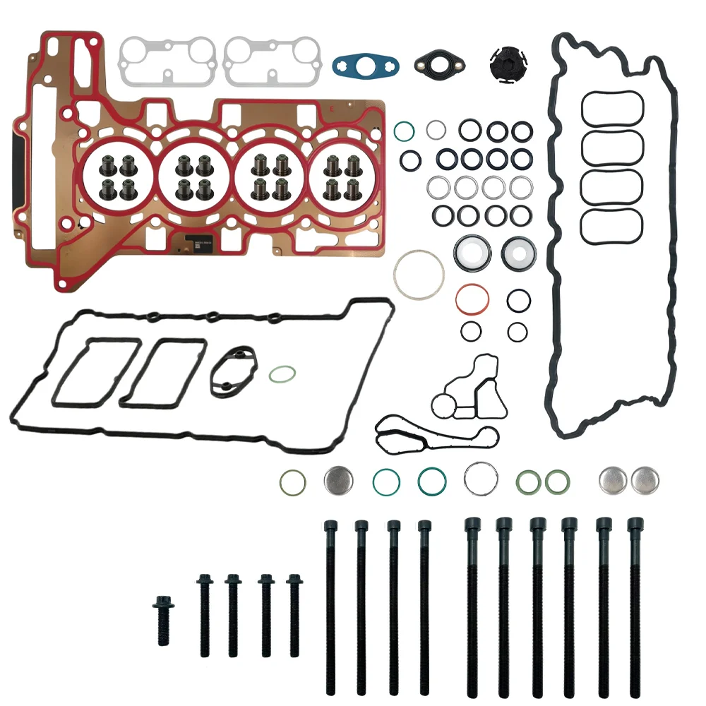 N20B20 Engine Gasket Kit and Cylinder Head Bolts For 1 2 3 4 5 X1 X3 X4 Z4 2.0L 2.0 L T L4 16V GAS Turbo 2011-2017 11127588418