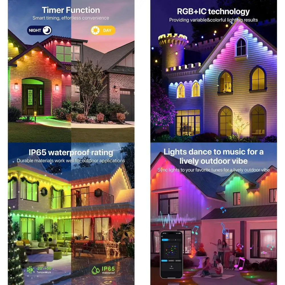 72-Mode Rgb+Ic Led … - image