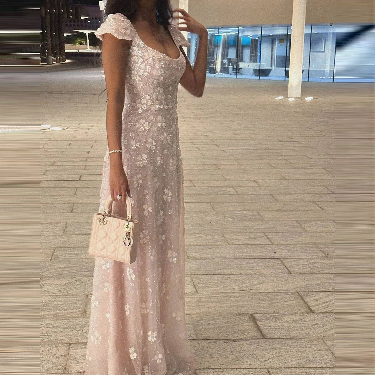Elegant Appliques Wedding Dresses A-line Women's Boat Neck Sleeveless Tulle Princess Bridal Gowns Vestidos De Novia Customized image 4