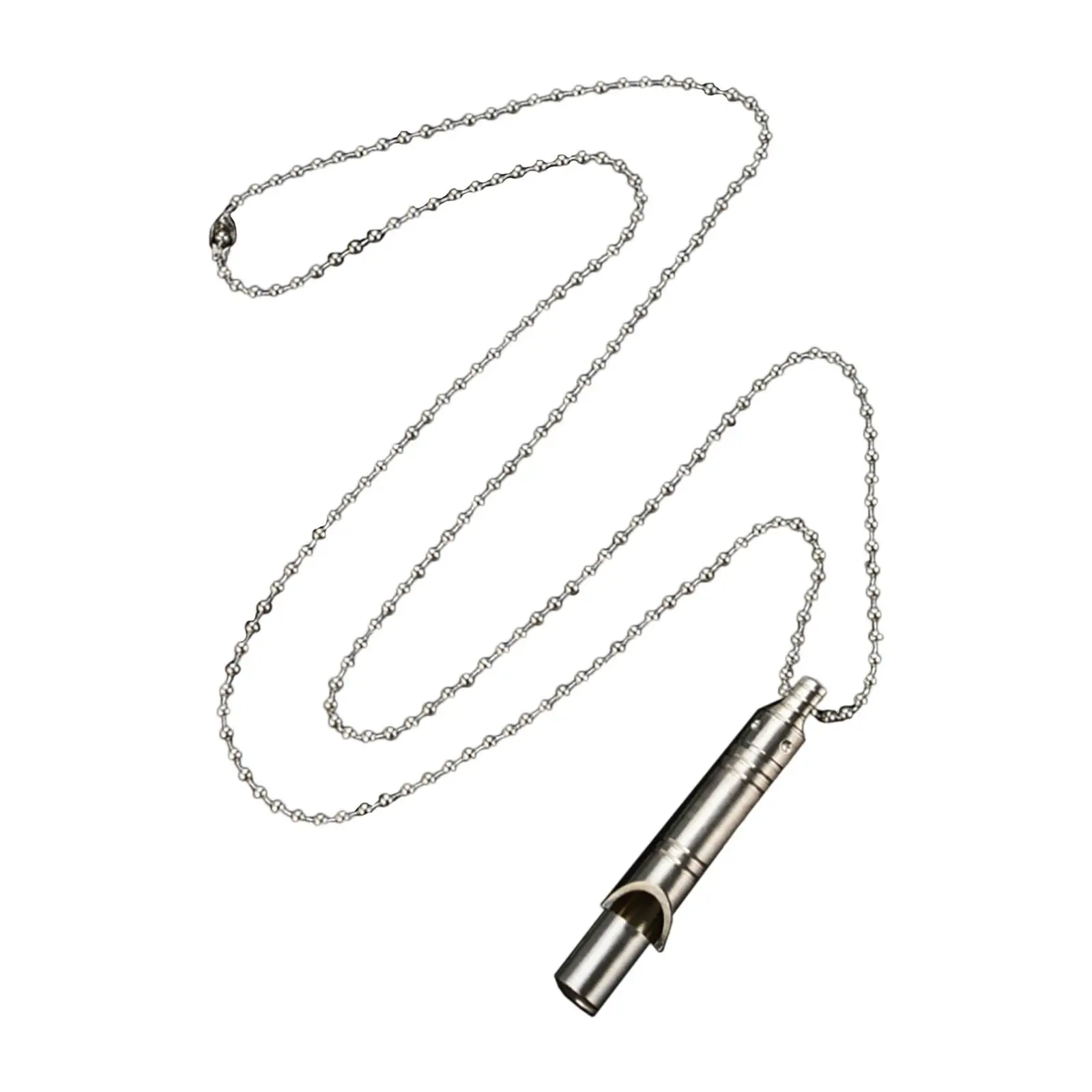 Camping Survival Whistles Necklace, Outdoor Necklace Whistle for Device Emergency Fishing Outdoor