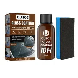 10H Car Glass Coating Ceramic Coating Liquid Anti-scratch Hydrophobic Car Polish Kit High Protection Car Shield Coating