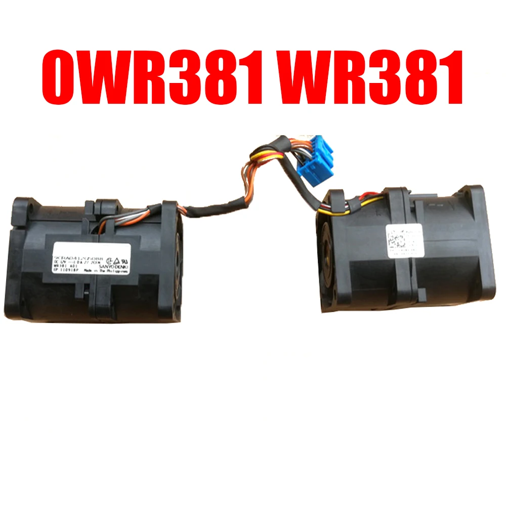 

0WR381 WR381 Cooling Fan For DELL For PowerEdge R300 PMD1204PPB1-A 9CRA0412G5088 DC12V