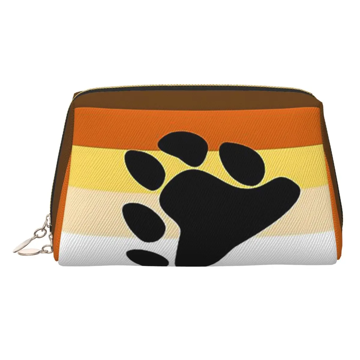 

Lgbt Gay Bear Pride Flag Women Cosmetic Bags Travel Makeup Organizer Pouch Toiletry Storage Dopp Kit Box