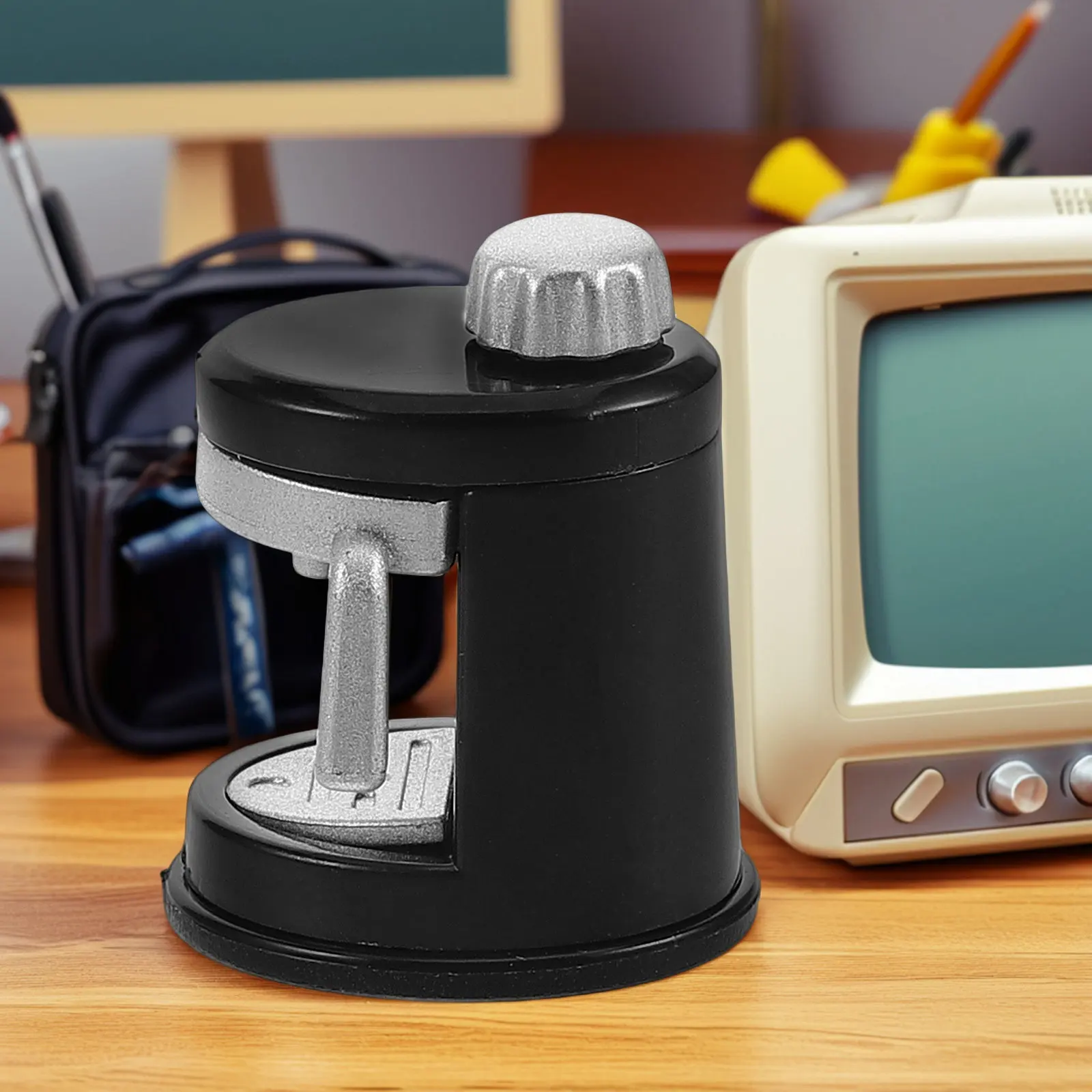 

Miniature Coffee Machine for Dollhouse Kitchen Realistic Small Coffee Maker Playset Accessories Baking Scene Decoration