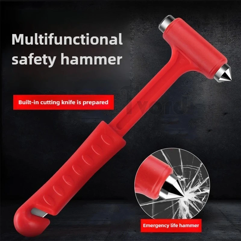 

Car Buses Trucks Window Breaking Hammer Emergency Escape Safety Hammer Glass Breaker Seat Belt Cutter Tools