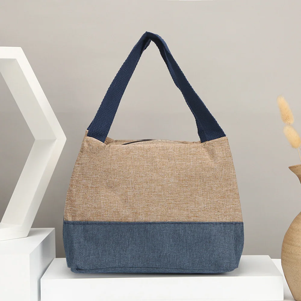 Travel Tote Multi-Functional Lunch Bag Food Storage Bag Zipper Women'S Handbag For Picnic Office Travel