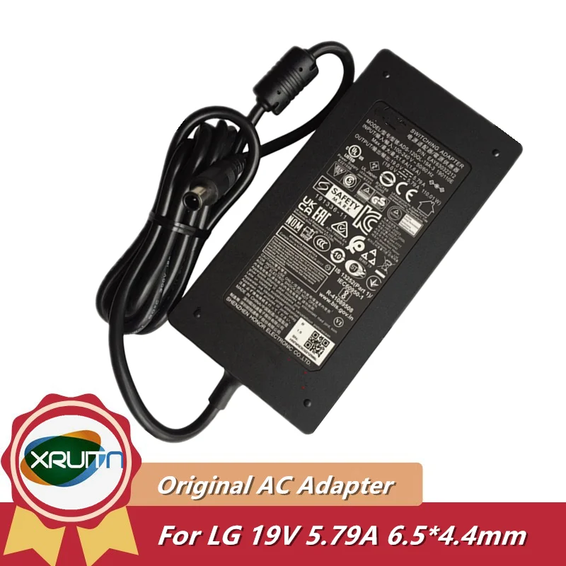 

Genuine ADS-120QL-19A-3 190110E 19V 5.79A Switching AC DC Adapter Charger 110W For LG Projector BFP100-27 34UC98 34UM67 PF1500G