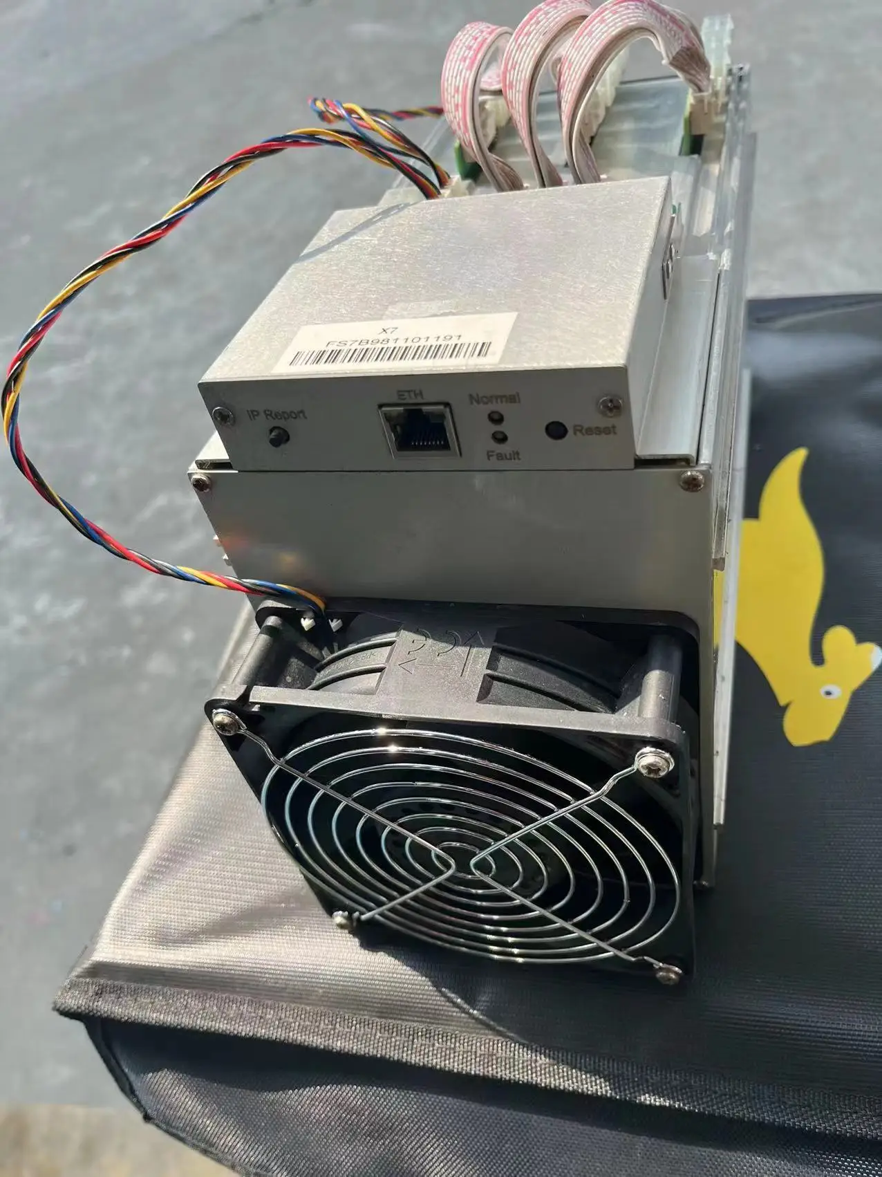 Б/у Майнер FusionSilicon X7 262G X11 Asic Майнер с PSU Dash Майнер лучше, чем STU-U6 Silicon A5 A6 Antminer D7 D5