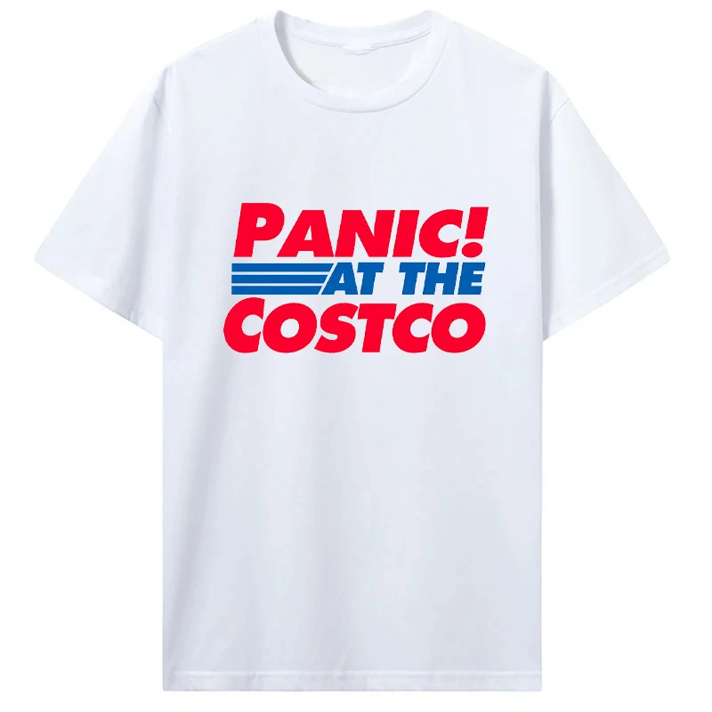 الصيف الذعر في كوستكو الجرافيك تي شيرت كوستكو عشاق الرجال أزياء القطن الشارع قصيرة الأكمام الملابس النسائية